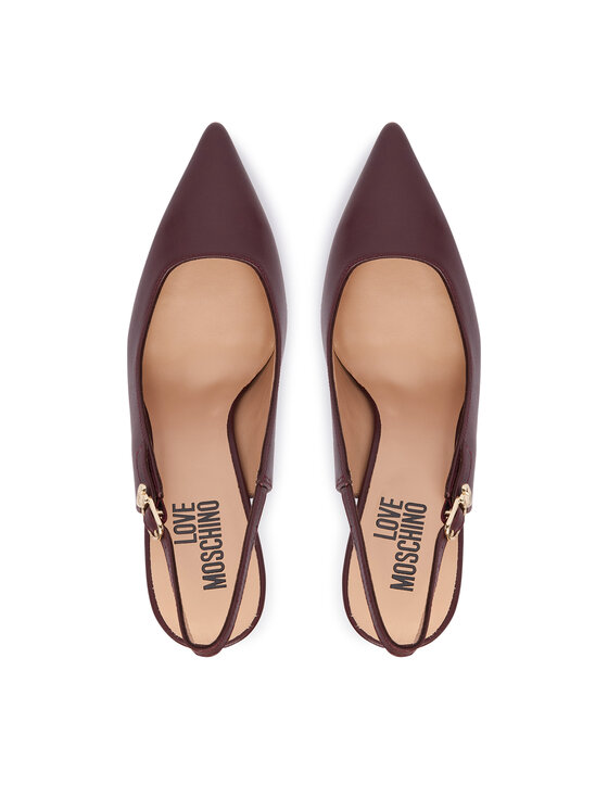 LOVE MOSCHINO LOVE MOSCHINO Kõrgete kontsadega JA10149G1PIA0552 Bordoopunane