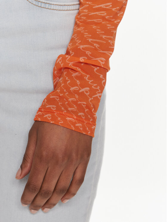 PINKO Pinko Palaidinė Berlino 100639 A1A0 Oranžinė Regular Fit
