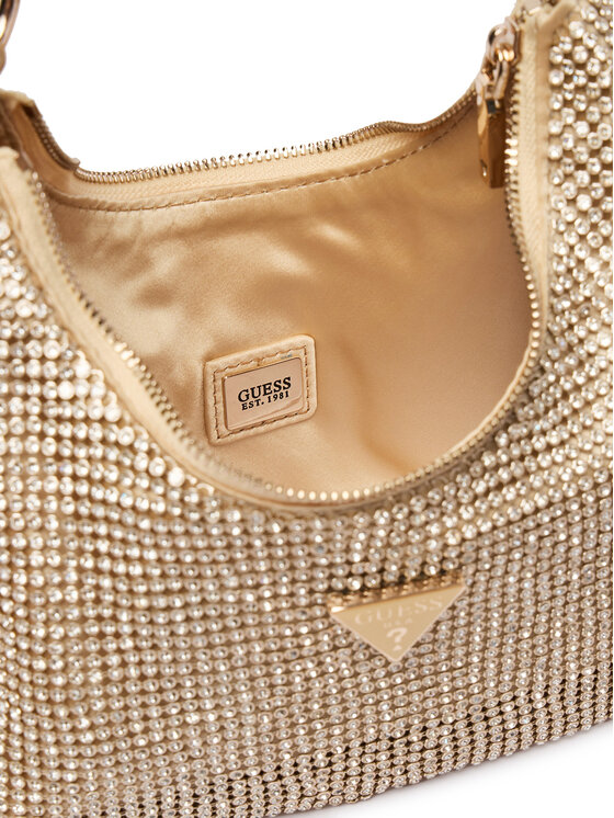 Guess Guess Дамска чанта Jewels HWEG22 48720 Златист