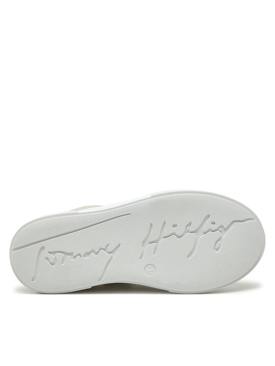Tommy Hilfiger Tommy Hilfiger Tenisice Low Cut Lace-Up Sneaker T3A9-33743-1355 M Bijela