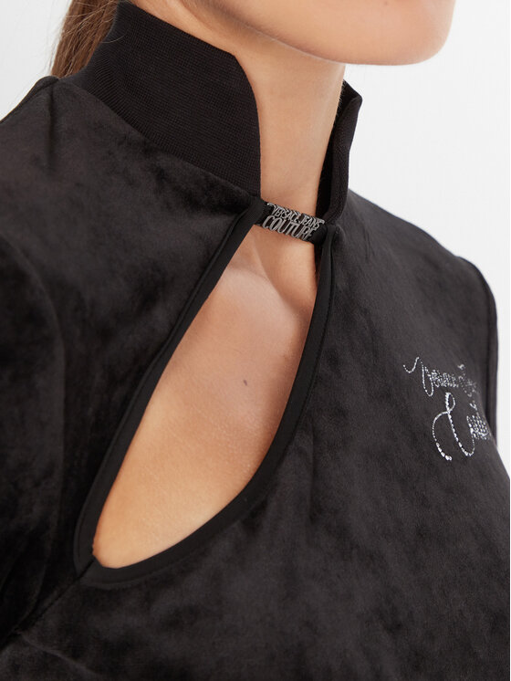 Versace Jeans Couture Versace Jeans Couture Kokteiļkleita 79HAO9A1 J0241 Melns Slim Fit