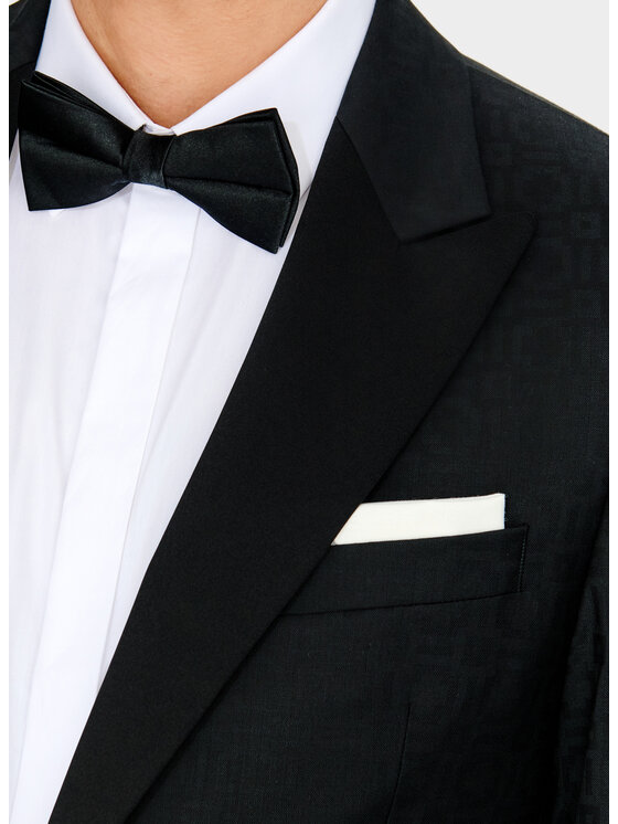 Pako Lorente Pako Lorente Marynarka P26SP-3S-003 Czarny Slim Fit