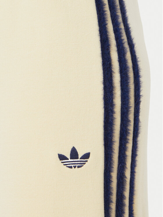 adidas adidas Spodnie dresowe Firebird KS7363 Kremowy Regular Fit