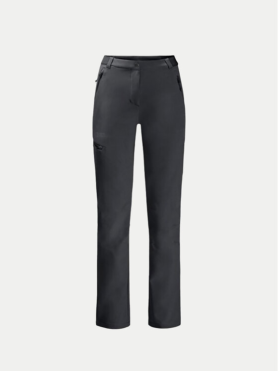 Jack Wolfskin Jack Wolfskin Παντελόνι outdoor Geigelstein 1507731 Μαύρο Regular Fit