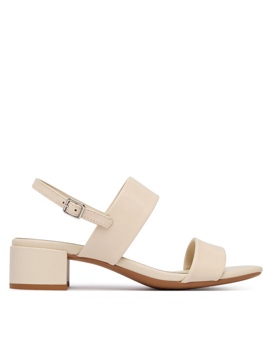 ECCO Sandały Liva 25030301378 Écru