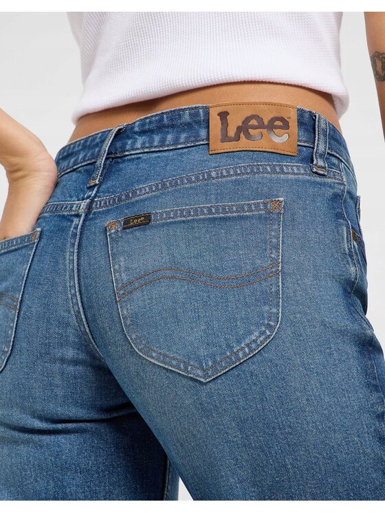 Lee Lee Jeansy Zoe Niebieski Straight Fit