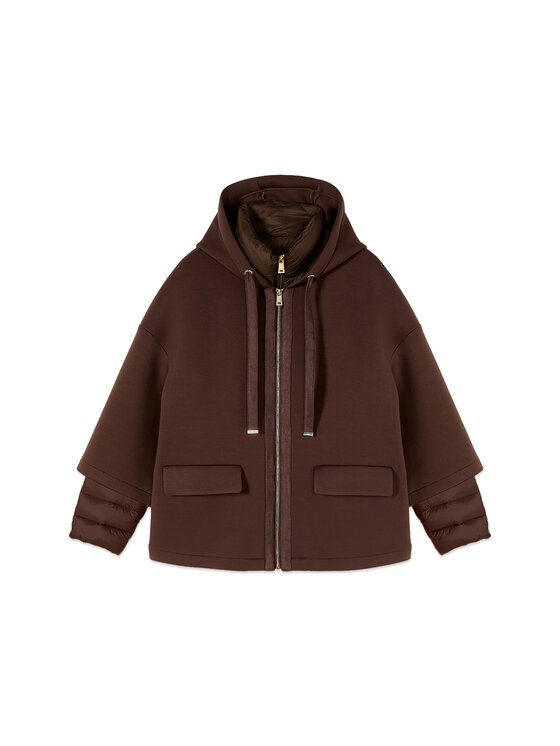 Oltre Oltre Cappotto invernale 8041R001343N032 Marrone Over Fit