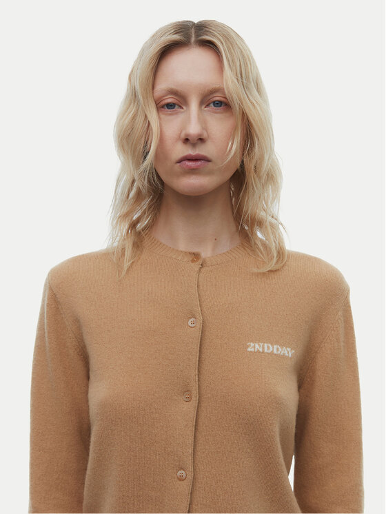 2NDDAY 2NDDAY Strickjacke Vinny 2000341408 Beige Regular Fit