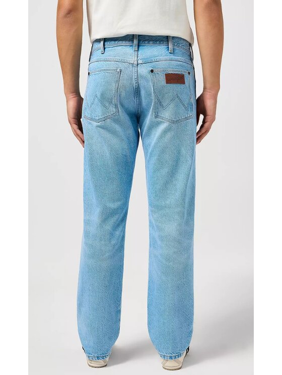 Wrangler Wrangler Jeansy Frontier Niebieski Relaxed Fit
