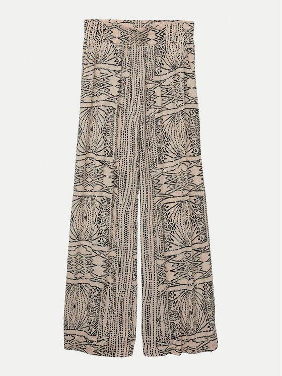 Vero Moda Vero Moda Pantaloni palazzo Menny 10282478 Bej Wide Leg