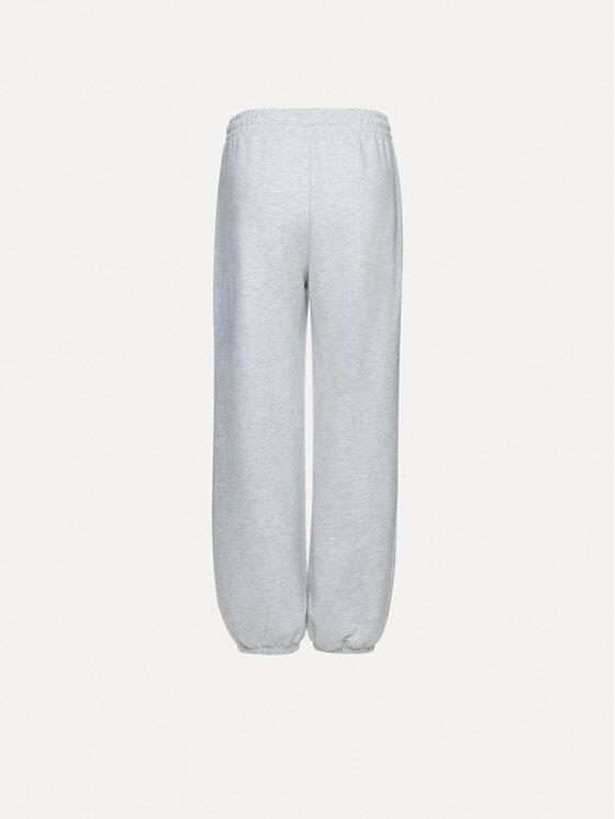 La Mania La Mania Spodnie dresowe LAI Szary Basic Fit