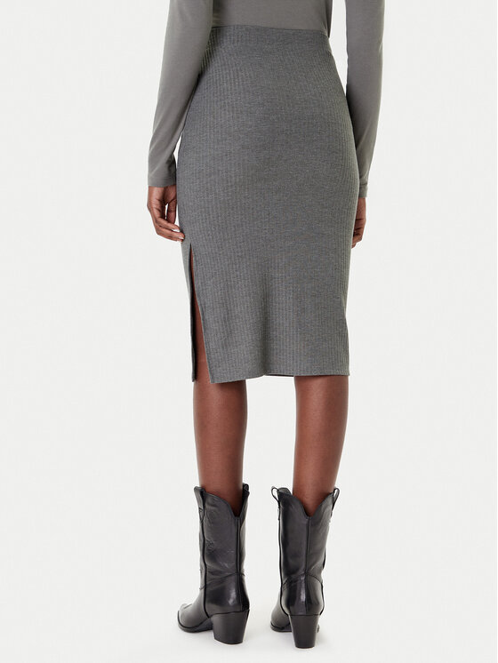 ONLY ONLY Пола тип молив Emma 15233600 Сив Slim Fit