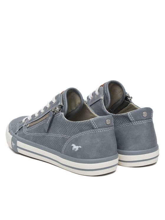 Mustang Mustang Sneakers aus Stoff 1146-316 Grau