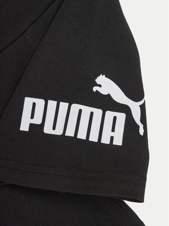 Puma Puma Cyklistické šortky Ess No. 1 Logo 684902 Čierna Slim Fit