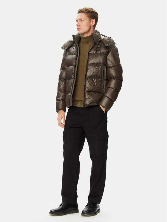 Blauer Blauer Μπουφάν χειμωνιάτικο Kiernan 26WBLUC02352 Καφέ Regular Fit