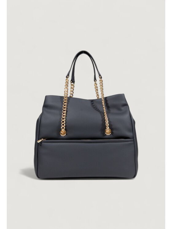 LOVE MOSCHINO LOVE MOSCHINO Σάκος HAMMERED LOGO Μαύρο