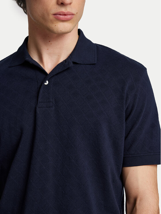 Selected Homme Selected Homme Polo Paul 16096767 Granatowy Regular Fit