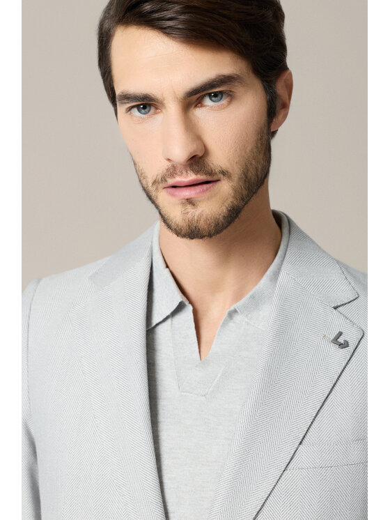 Lancerto Lancerto Marynarka Larino MA131126000025 Szary Slim Fit