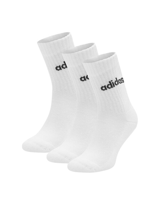 adidas Șosete lungi C-HT3455 3-PACK Alb