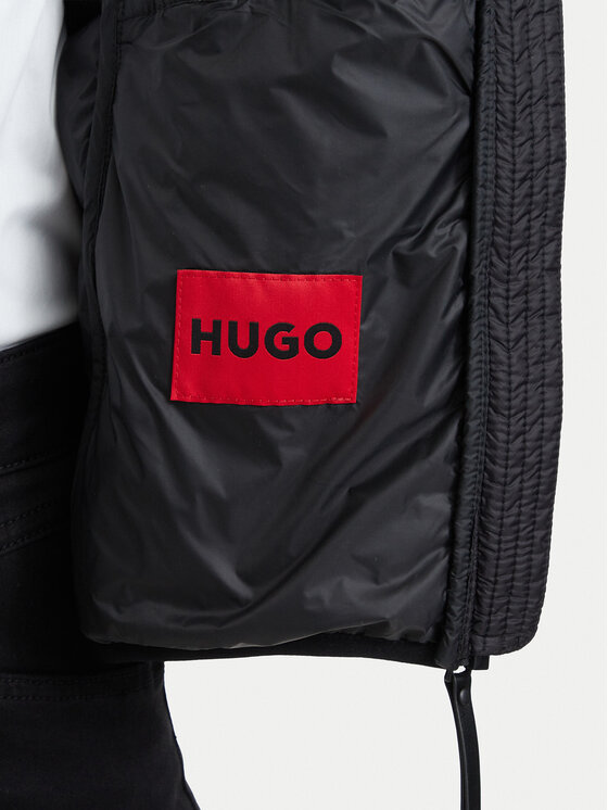 HUGO HUGO Prehodna jakna Fandine-2 50563255 Črna Regular Fit