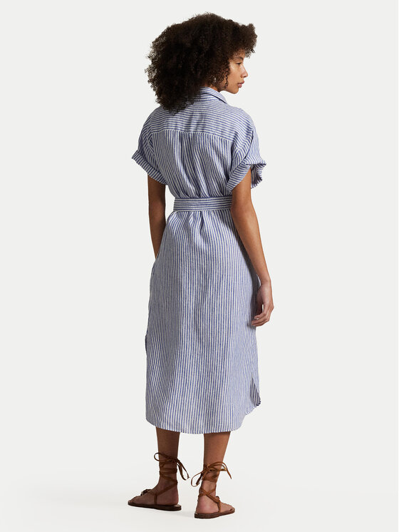 Polo Ralph Lauren Polo Ralph Lauren Hemdkleid 211965843002 Blau Regular Fit