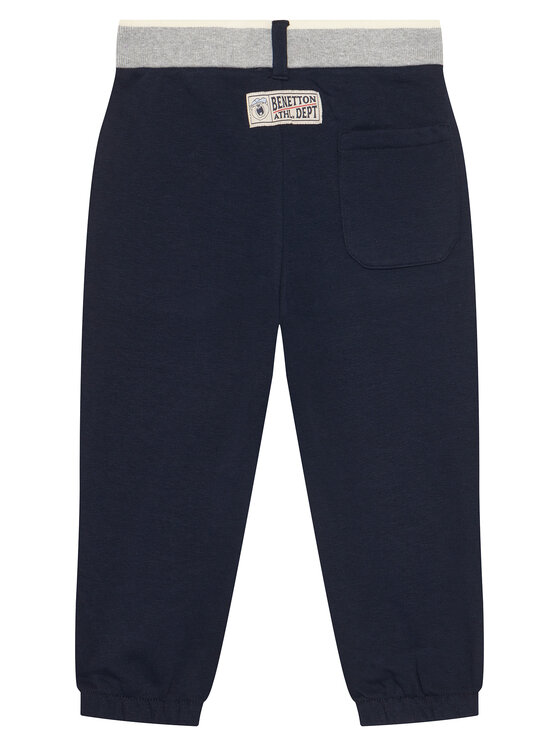 United Colors Of Benetton United Colors Of Benetton Spodnji del trenirke 32N4GF050 Mornarsko modra Regular Fit