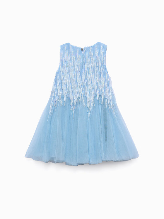 Abel & Lula Abel & Lula Елегантне плаття 5025 Блакитний Regular Fit