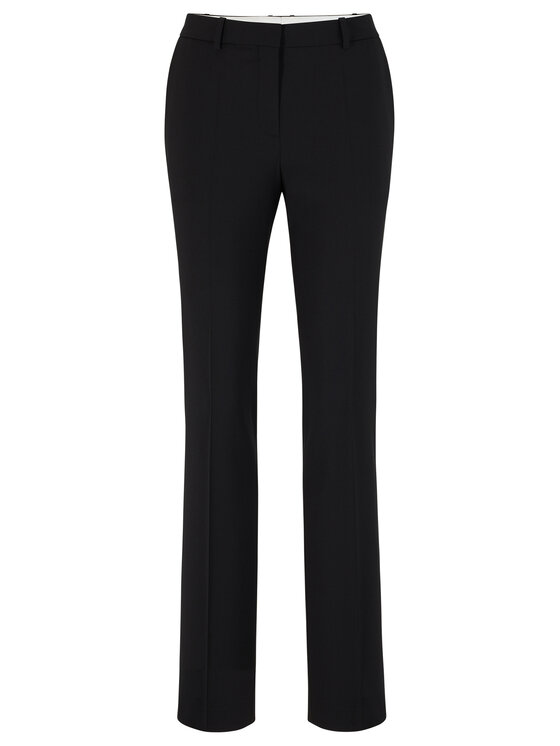 BOSS Boss Stoffhose 50490045 Schwarz Regular Fit