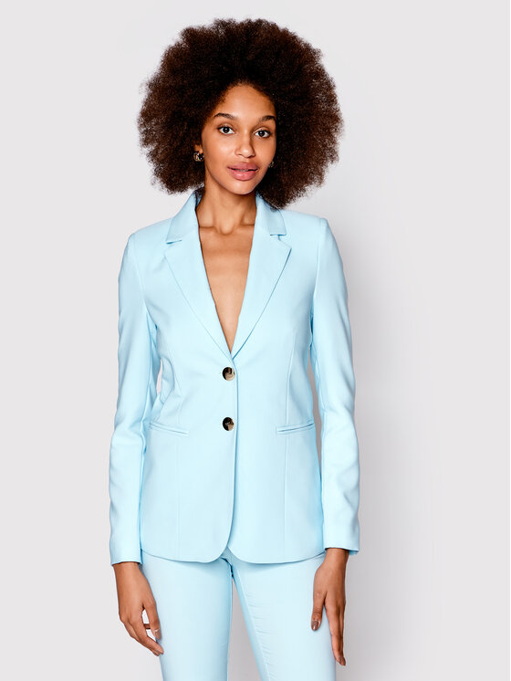 Rinascimento Sacou CFC0108699003 Albastru Regular Fit