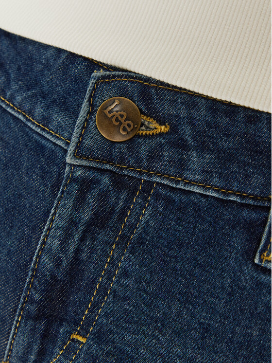 Lee Lee Jeans hlače Zoe 112355524 Modra Straight Fit