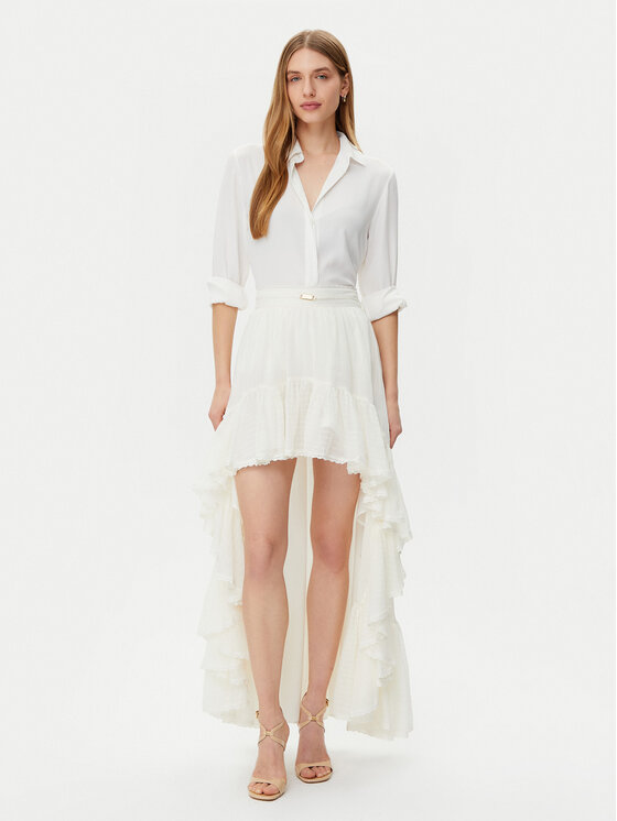 Marciano Guess Marciano Guess Maxi szoknya 5GGD34 7317A Fehér Regular Fit