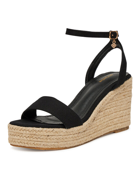 DeeZee DeeZee Espadrilky EA0315-2 Čierna