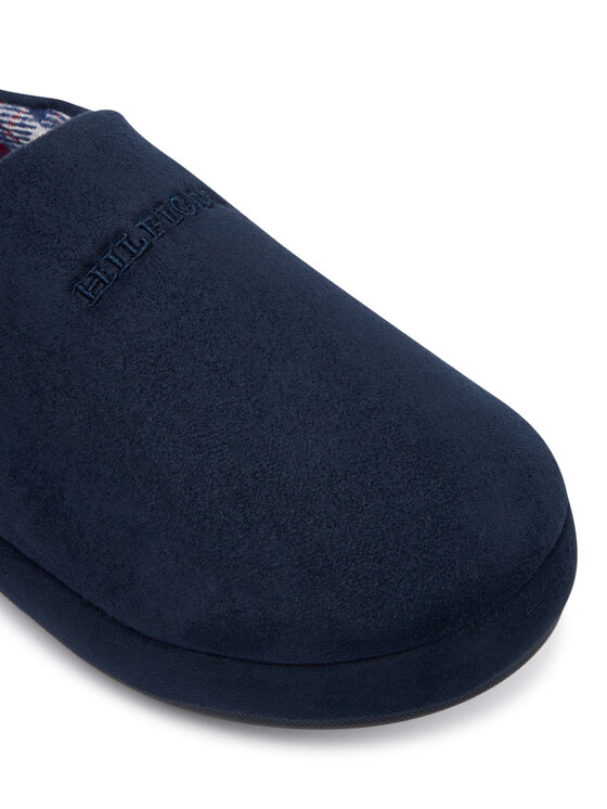 Tommy Hilfiger Tommy Hilfiger Kapcie M Check House FM0FM05615 Granatowy