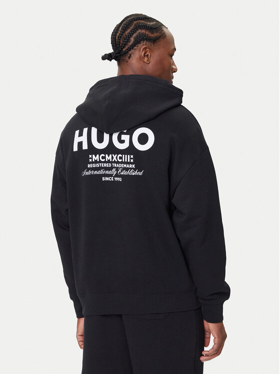HUGO HUGO Felpa Nazardo 50510724 Nero Loose Fit