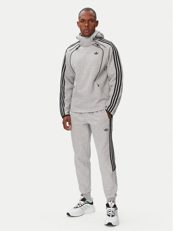 adidas adidas Spodnji del trenirke Spacer Teamgeist 26 Cutline Cuffed KR7072 Siva Regular Fit