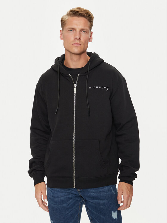 Richmond X Richmond X Pulóver Claretti UMA24147FE Fekete Regular Fit