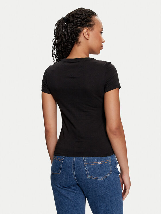 Tommy Jeans Tommy Jeans T-särk Linear DW0DW18398 Must Slim Fit