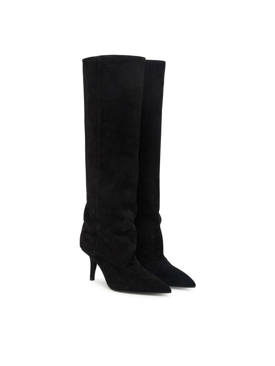 Guess Guess Kozaki FLFLAN SUE11 Czarny