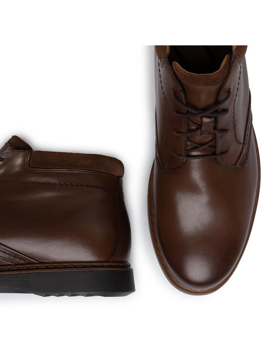 Clarks Trzewiki Un Geo Mid Gtx GORE TEX 261367748 Br zowy Modivo.pl