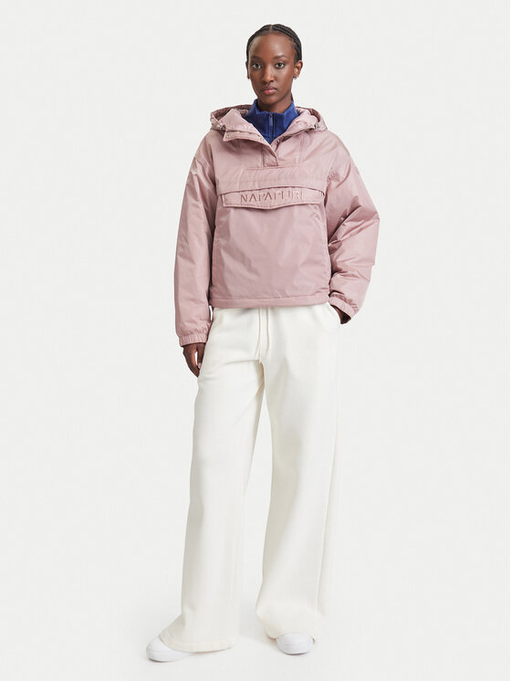 Napapijri Napapijri Anorak-jope Rainforest Optique W NP0A8AHAP241 Heleроosa Oversize