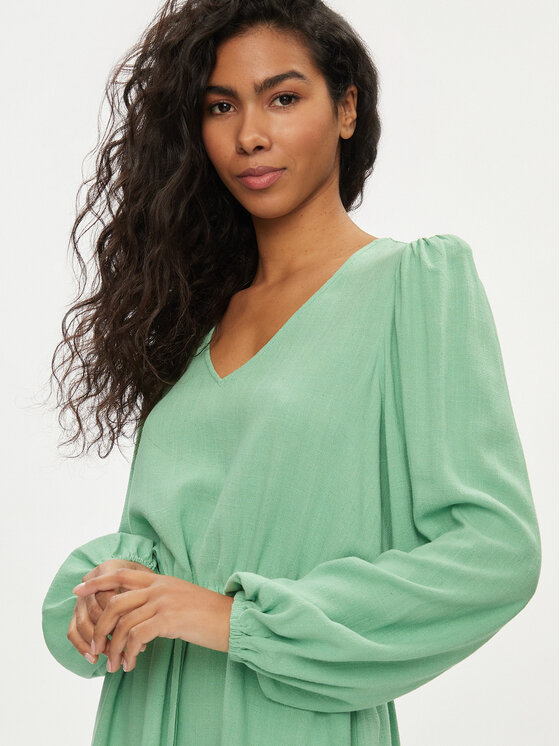 Selected Femme Selected Femme Každodenní šaty 16089064 Zelená Regular Fit