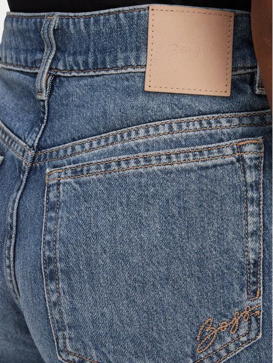 BOSS BOSS Jeans C_Ada 50542481 Blu scuro Straight Fit