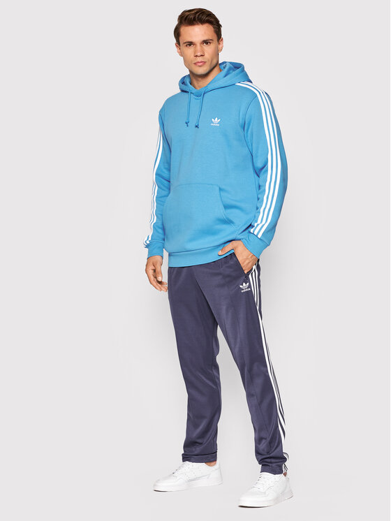 Felpa adicolor Classic 3-Stripes HE9476 Blu