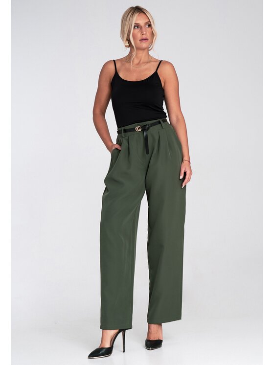 FIGL FIGL Súprava saka a látkových nohavíc M1248 Zelená Regular Fit