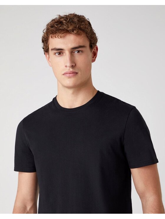 Wrangler Wrangler T-Shirt SS 2 PACK TEE Biały Regular Fit