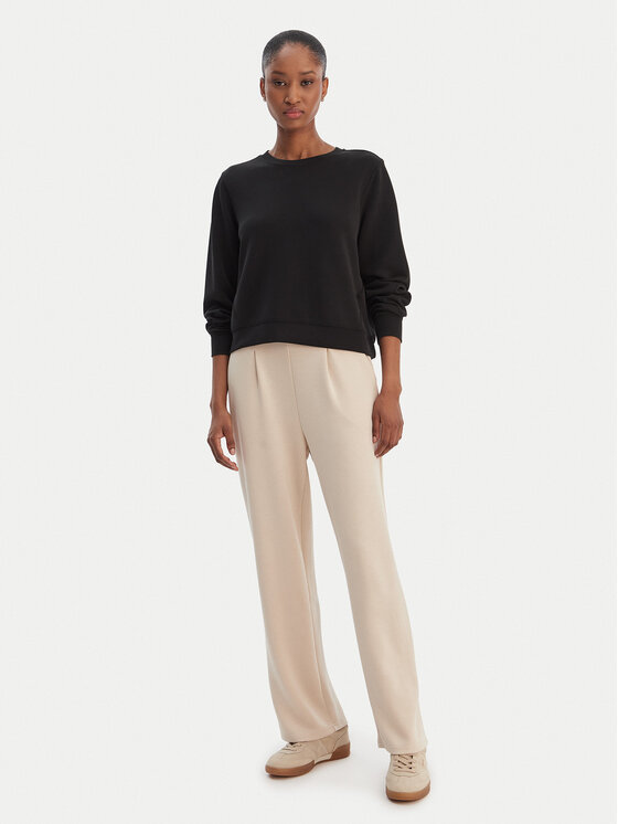 Vero Moda Vero Moda Bavlnené nohavice Hali 10339404 Béžová Straight Fit