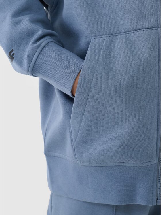 4F 4F Felpa 4FJRSS25TSWSM2042-32S Blu Oversize