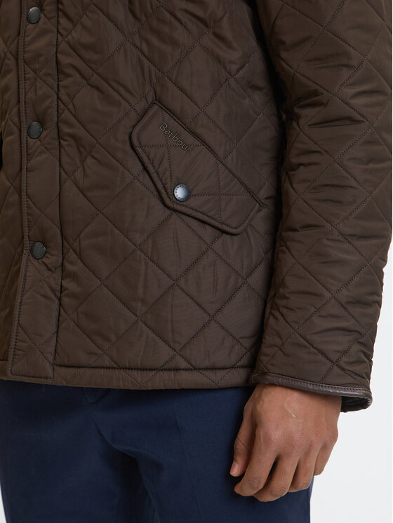 Barbour Barbour Kevad-sügis jope MQU0281OL51 Powell Roheline Slim Fit