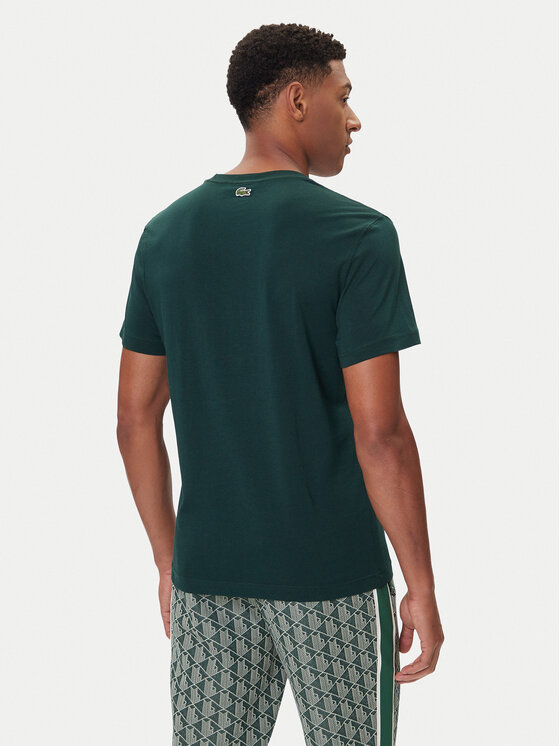 Lacoste Lacoste Футболка TH5634 Зелений Regular Fit