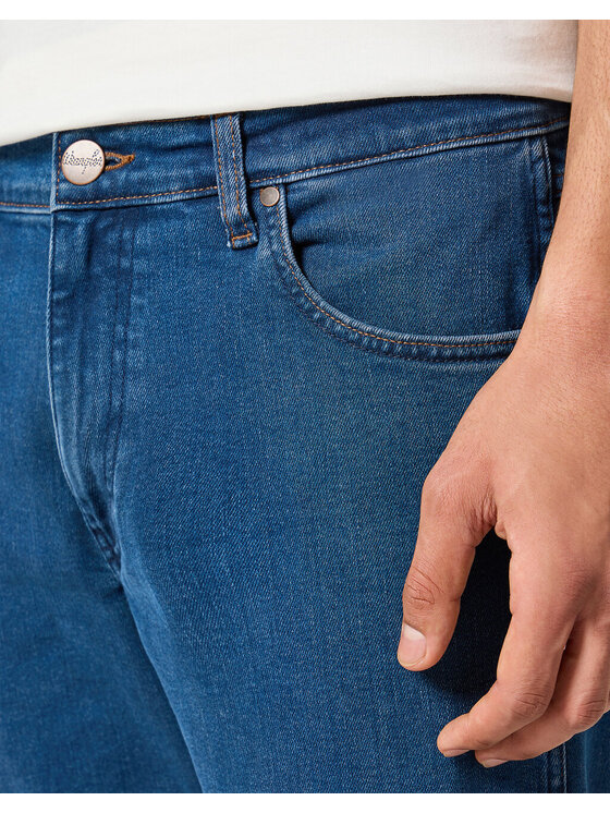 Wrangler Wrangler Jeansy GREENSBORO Niebieski Regular Fit